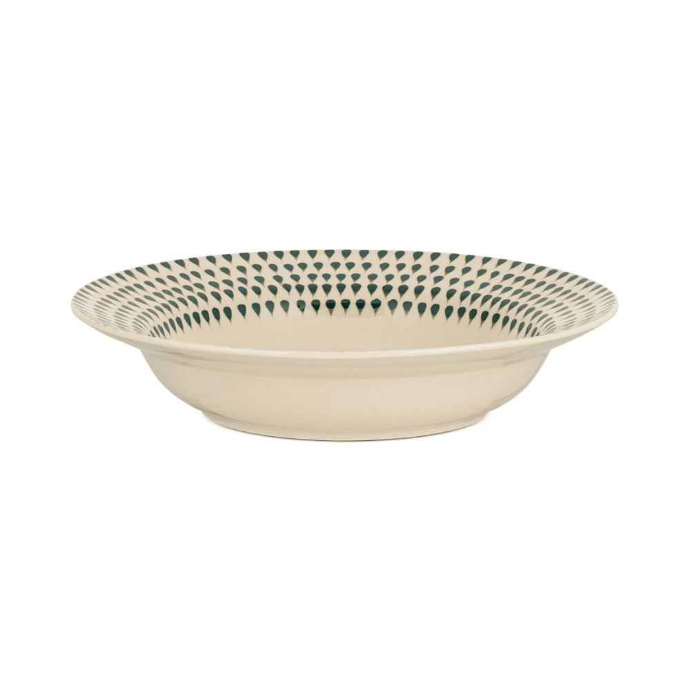 Juniper Drop Pasta Bowl, Green