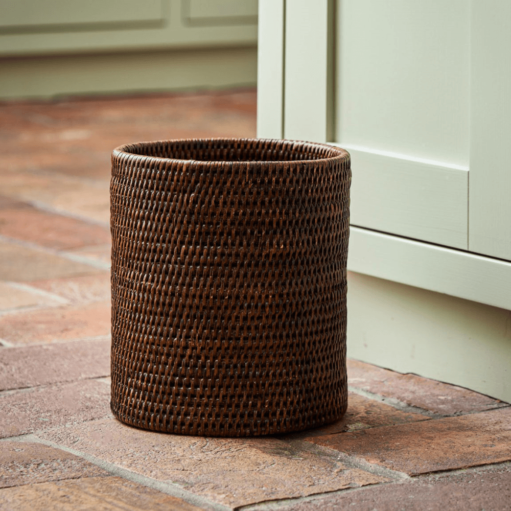 Rangoon Rattan Waste Paper Basket
