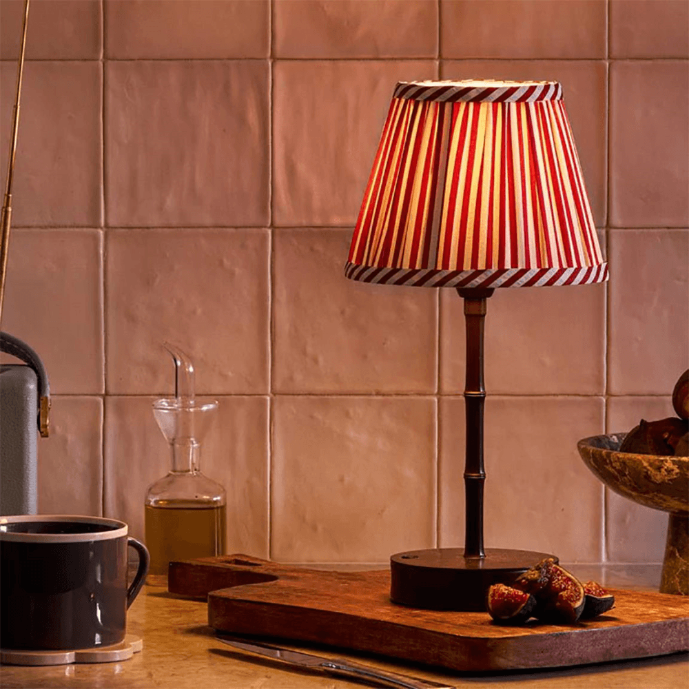 Rechargeable Bamboo Wireless LED Lamp