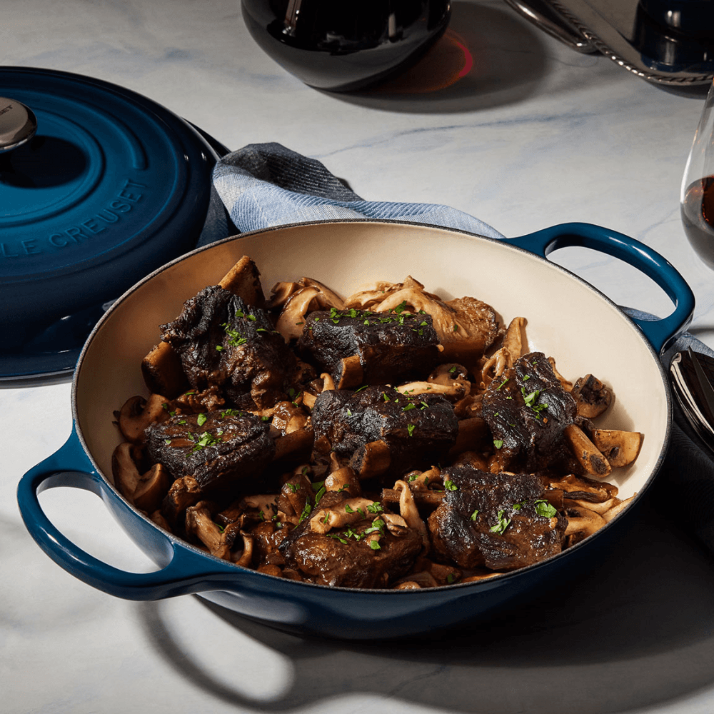 Signature Cast Iron Shallow Casserole