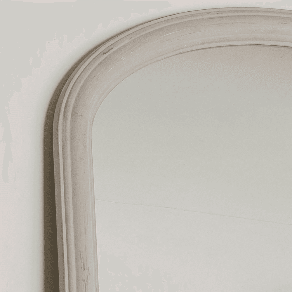 Wilton Ash Overmantle Mirror, Natural