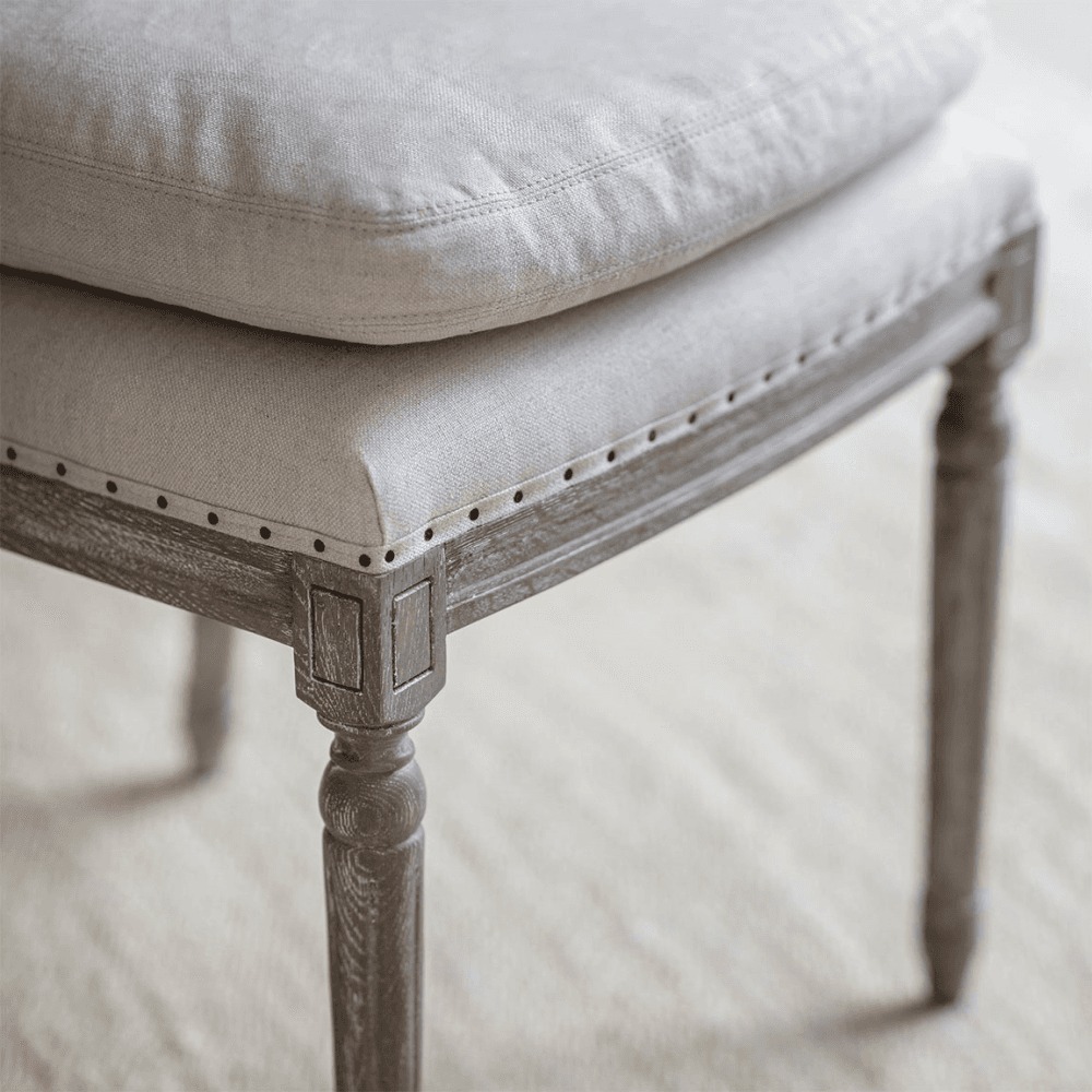 Barton Dining Chair, Washed Wood