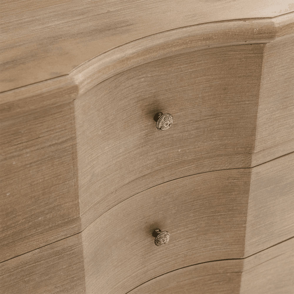 Ilkley Large Chest of 3 Drawers, Natural