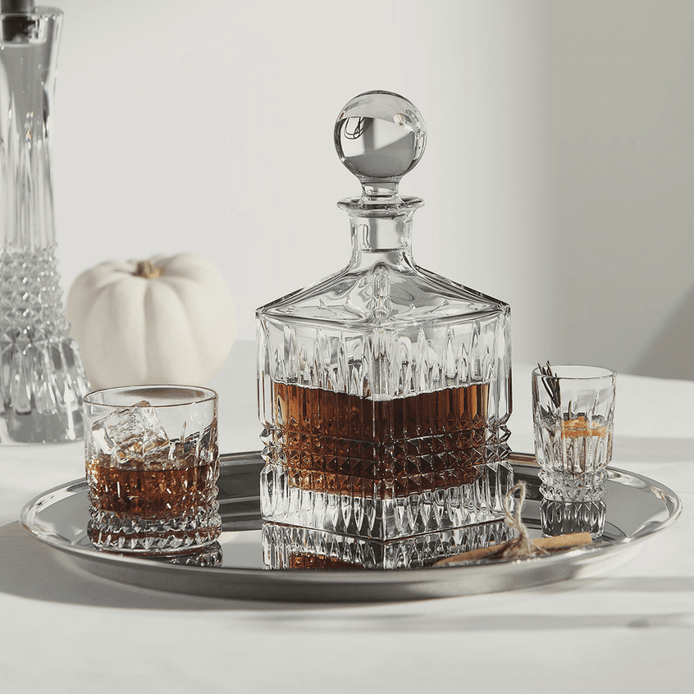 Lismore Diamond Set of 4 Tumblers, Clear