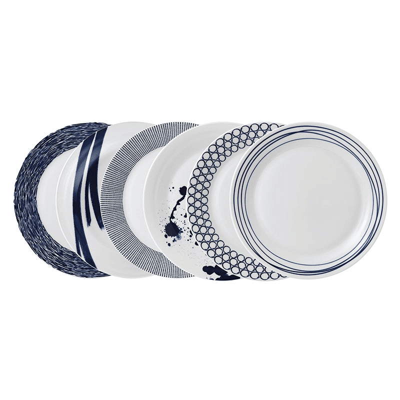 Pacific Set of 6 Dinner Plates