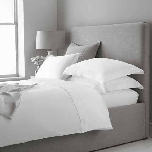 Image showing the Egyptian Cotton Sateen Deep Fitted Sheet product.
