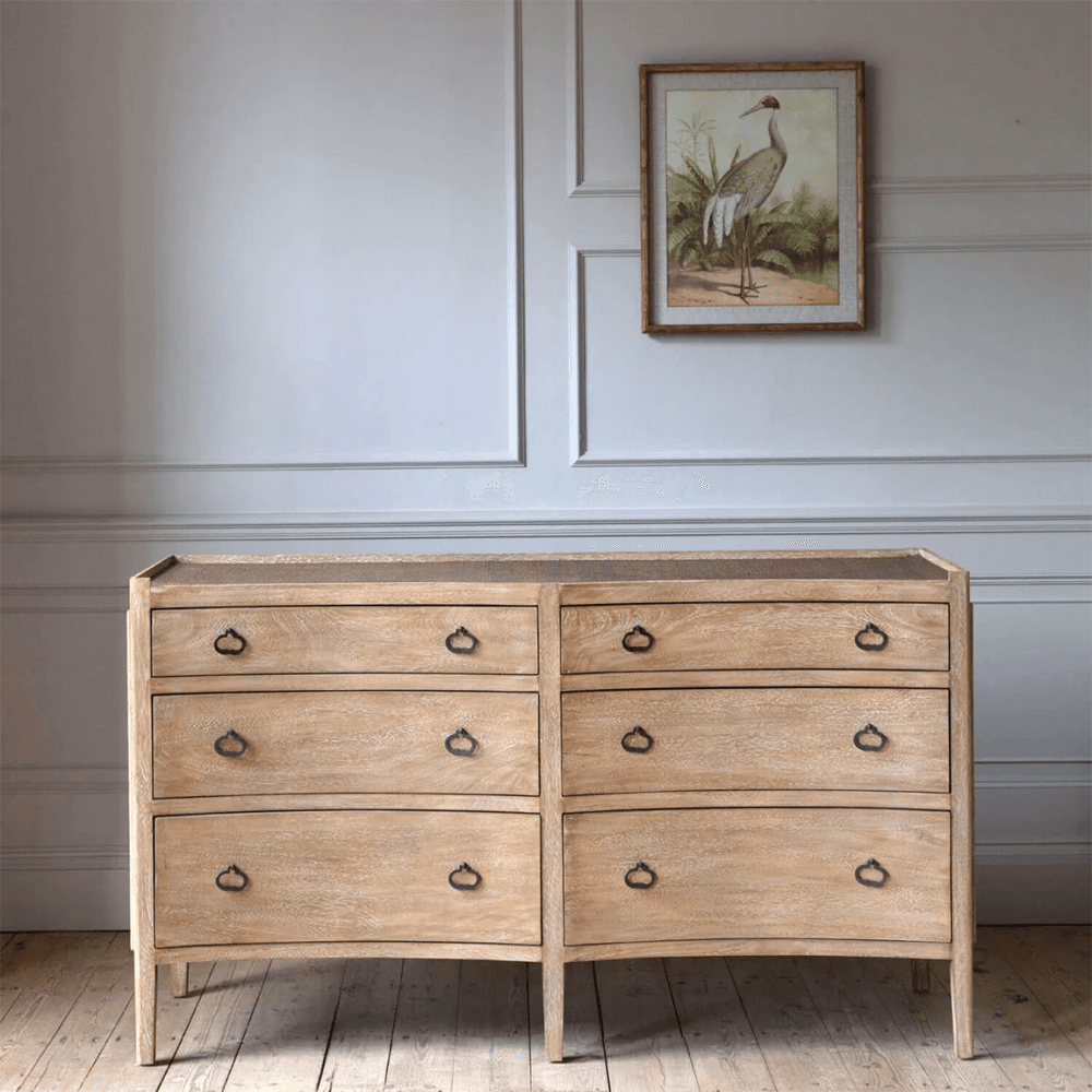 Gracie Double Chest of Drawers, 89 x 153cm