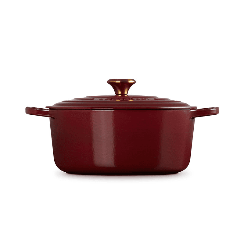 Signature Cast Iron Round Casserole