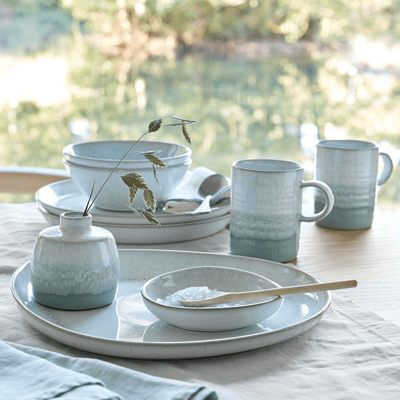 Set of 2 Mugs, Kiln Green