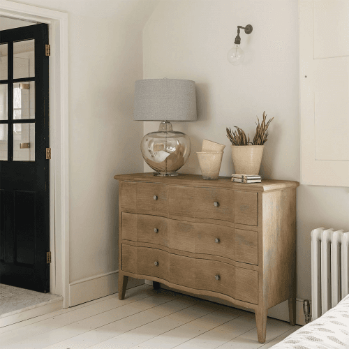 Image showing the Ilkley Large Chest of 3 Drawers, Natural product.