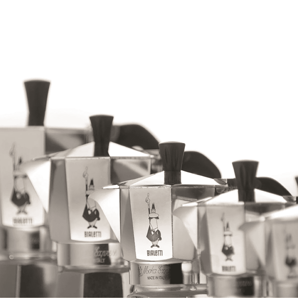 Moka Express Aluminium stovetop coffee maker