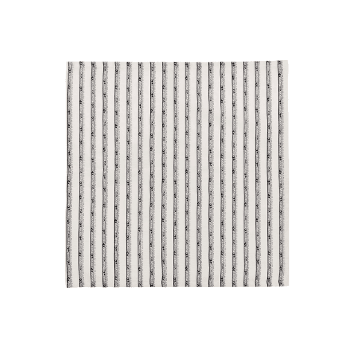 Image showing the Regal Peacock Set of 4 Napkins, Charcoal product.