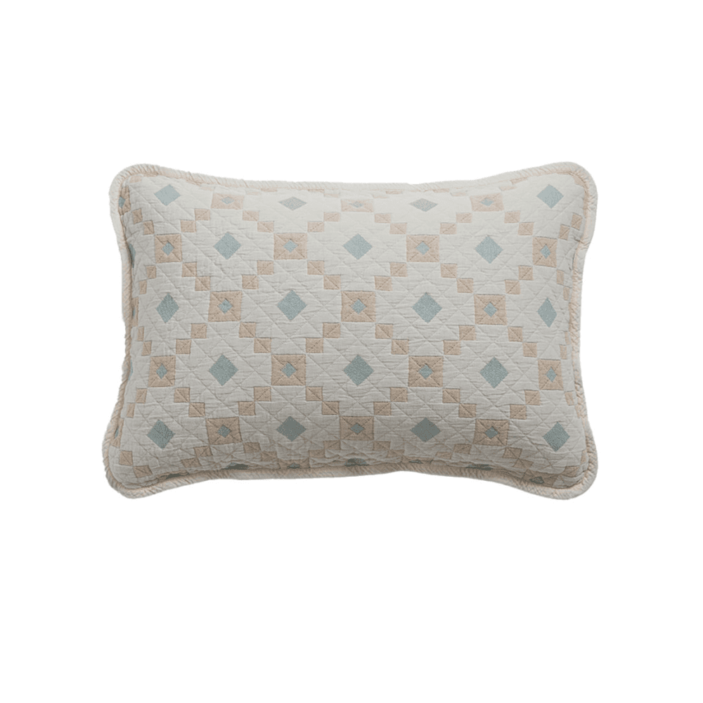 Pippa Patchwork Quilted Cushion Cover, Multi