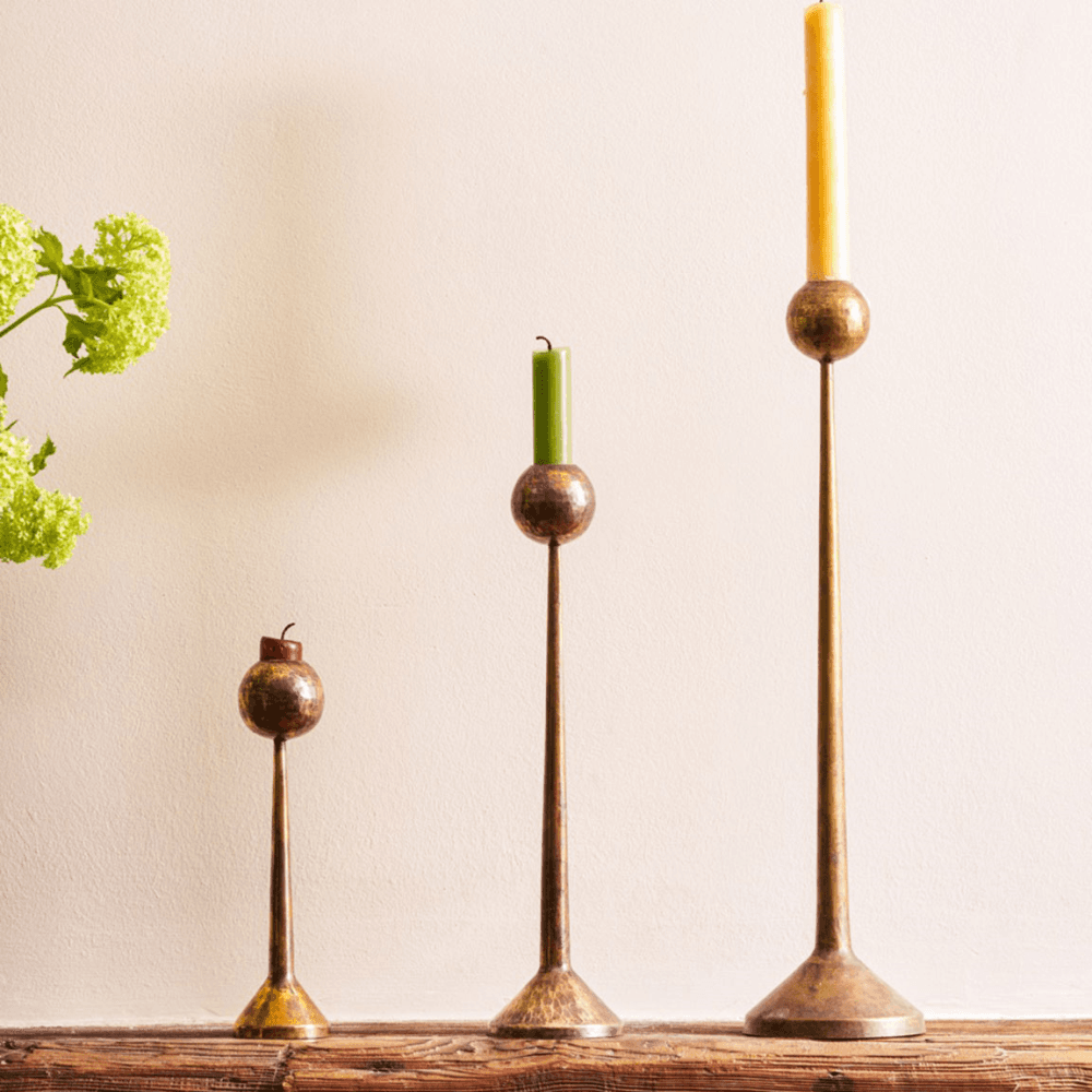 Irrawaddy Candle Stick, Brass