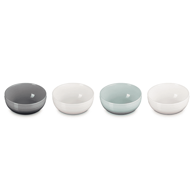 Stoneware Coupe Set of 4 Cereal Bowl, Multi