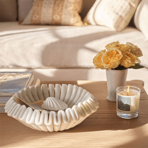 Image showing the Malpas Bowl, White product.