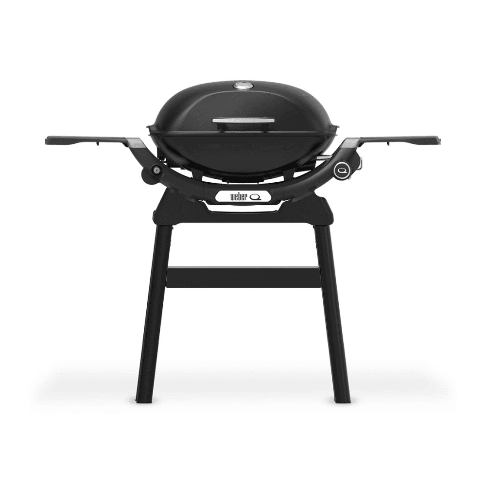 Q 2200N Gas Barbecue with Side Tables, Black