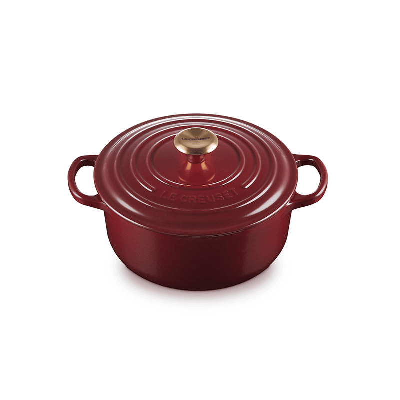 Signature Cast Iron Round Casserole