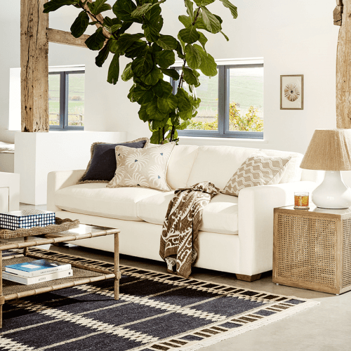 Image showing the Alarik Rug, Indigo product.
