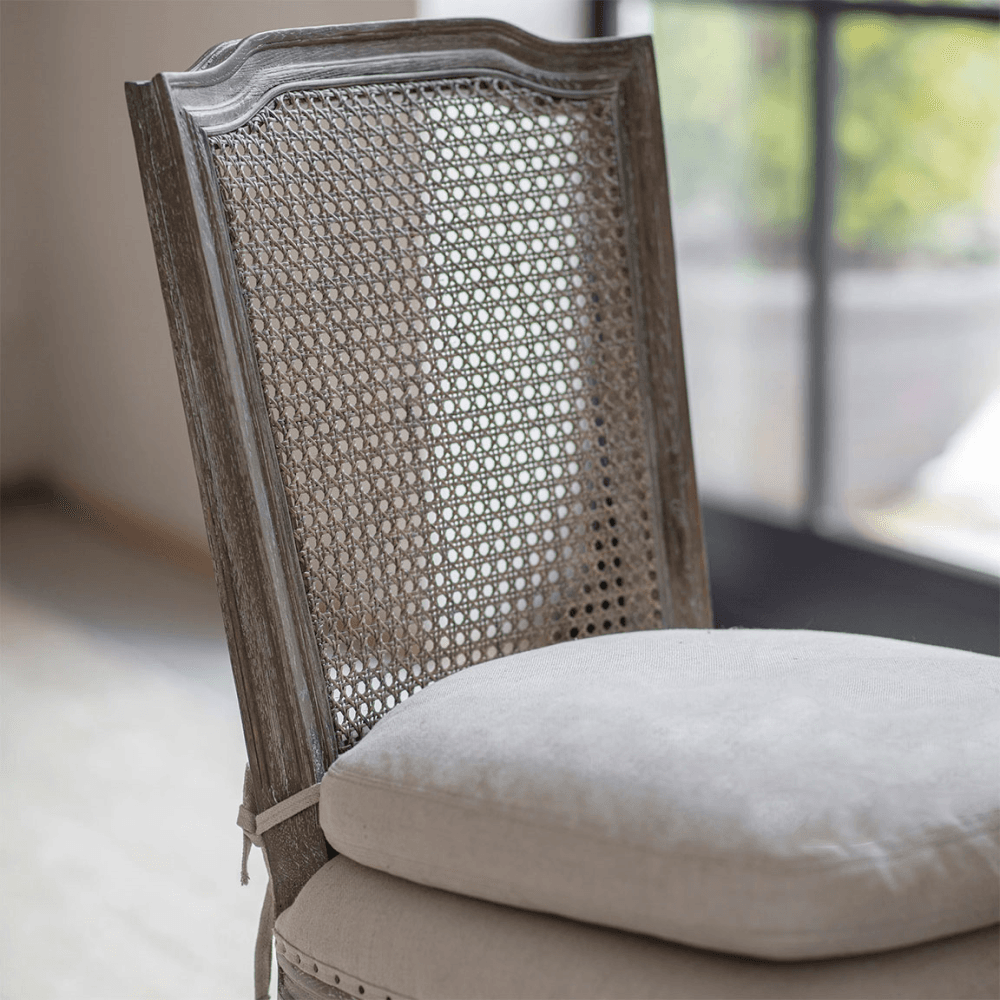 Barton Dining Chair, Washed Wood