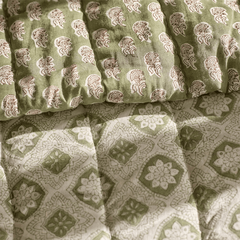 Myla Bedspread, Green