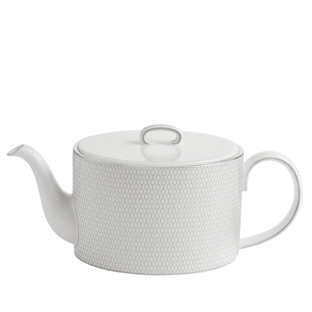 Gio Platinum Teapot, Platinum