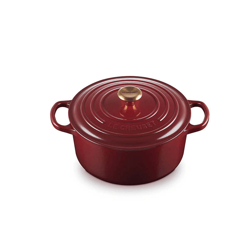 Signature Cast Iron Round Casserole