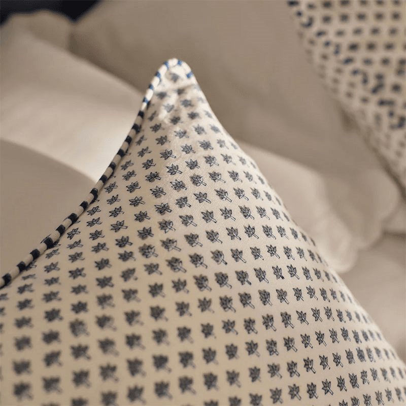 Eve Cushion Cover, Navy